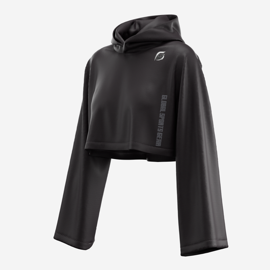 Black Phase Pulse Hoodie | Ladies